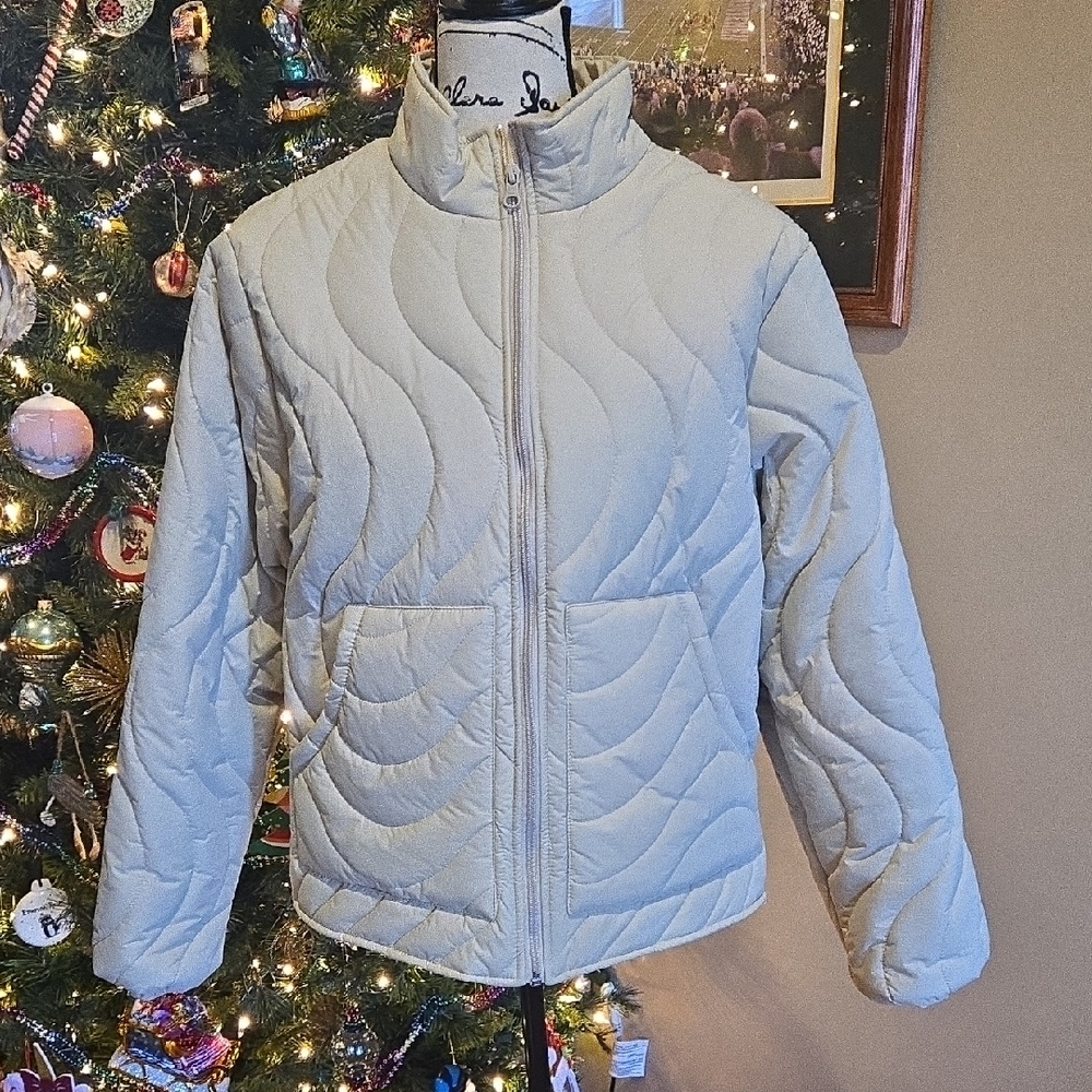 O'Neill Off-White Quilted Jacket